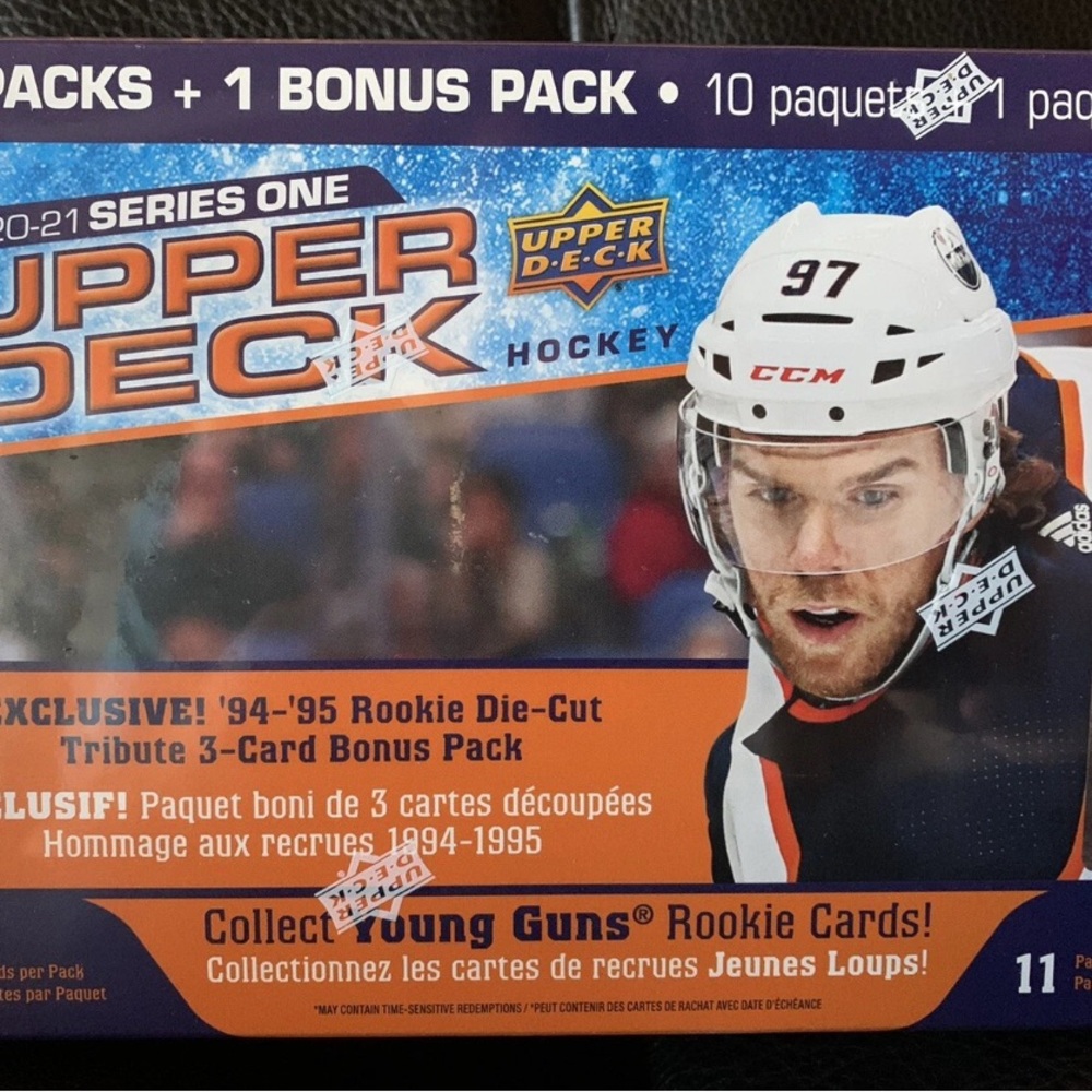 2020-21 Upper Deck Series 1 Hockey Mega Box